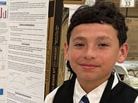 Meet Nathan Gael Montelongo, the La Joya, Texas seventh-grader who turned restaurant shellfish shells into chitosan, improved polluted Rio Grande water and designed a self-dosing cleanup raft