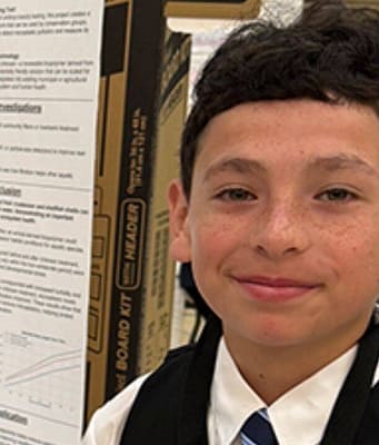 Meet Nathan Gael Montelongo, the La Joya, Texas seventh-grader who turned restaurant shellfish shells into chitosan, improved polluted Rio Grande water and designed a self-dosing cleanup raft