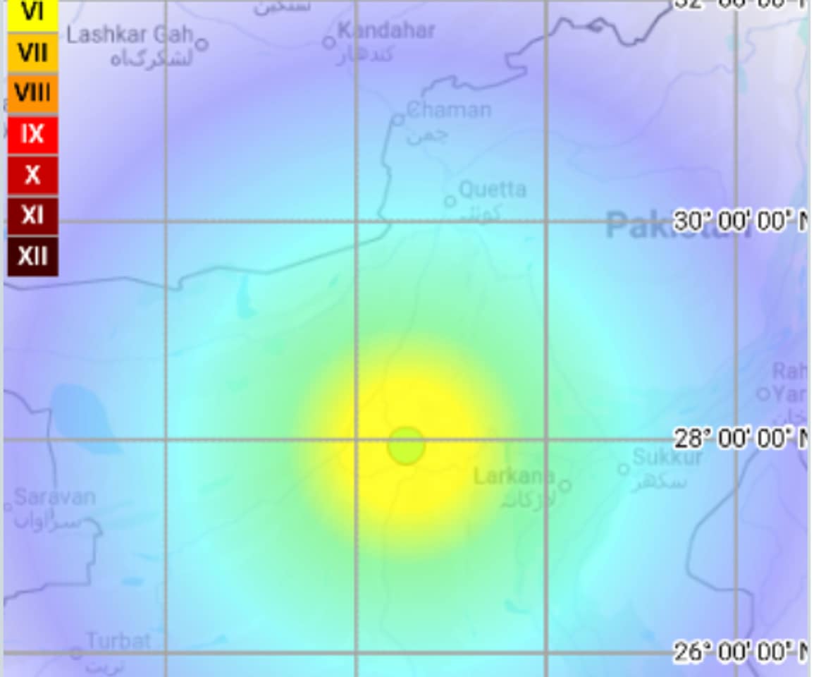 Earthquake of magnitude 5.7 jolts Pakistan's Balochistan Earthquake of magnitude 5.7 jolts Pakistan's Balochistan