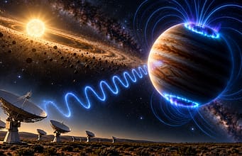 A planet 64 light-years away is sending radio signals; astronomers trace their source to auroras on the distant world |