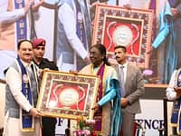 President Murmu addresses first historic convocation of AIIMS Bilaspur