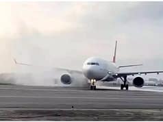 Private airline’s tyre came off during landing at Nepal airport, all safe