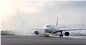 Private airline’s tyre came off during landing at Nepal airport, all safe