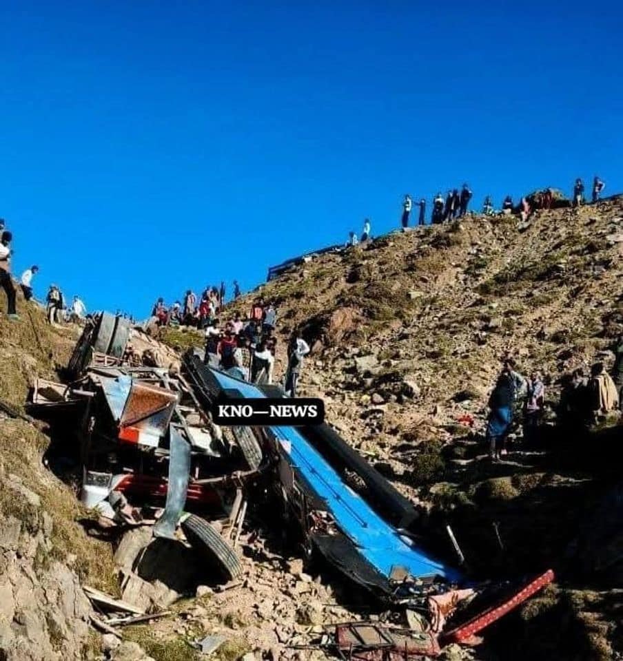 Girl dies, 16 injured as bus rolls down in Udhampur Girl dies, 16 injured as bus rolls down in Udhampur