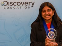 A 13-year-old Indian-American student invented a system to fight ocean acidification; she won America’s Top Young Scientist title and a $25,000 prize, while two other Indian-origin girls took the remaining top honours
