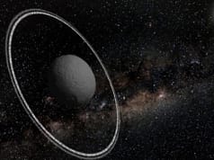 In 2013, astronomers discovered two rings around 250-km-wide Chariklo; nine years later, James Webb found the inner ring more opaque and the outer ring weaker
