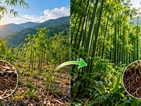 Scientists left bamboo forests alone for 30 years; biomass rose 161% and phosphorus stocks increased 379% |