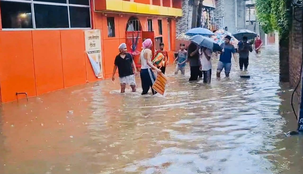 Woman feared drowned in Jammu flash floods triggered by heavy rains Woman feared drowned in Jammu flash floods triggered by heavy rains