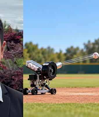 Meet Andrew Sun-Zhuang, the Washington baseball player who built a $260 AI pitching machine with 94% strike accuracy and reached a national STEM final |