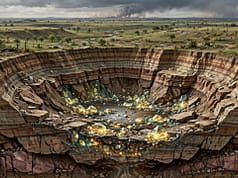 Oklahoma’s Ames crater was linked to a 470-million-year-old event; zircon dating suggests it may be nearly 370 million years old, near an extinction |