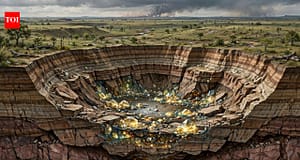 Oklahoma’s Ames crater was linked to a 470-million-year-old event; zircon dating suggests it may be nearly 370 million years old, near an extinction |