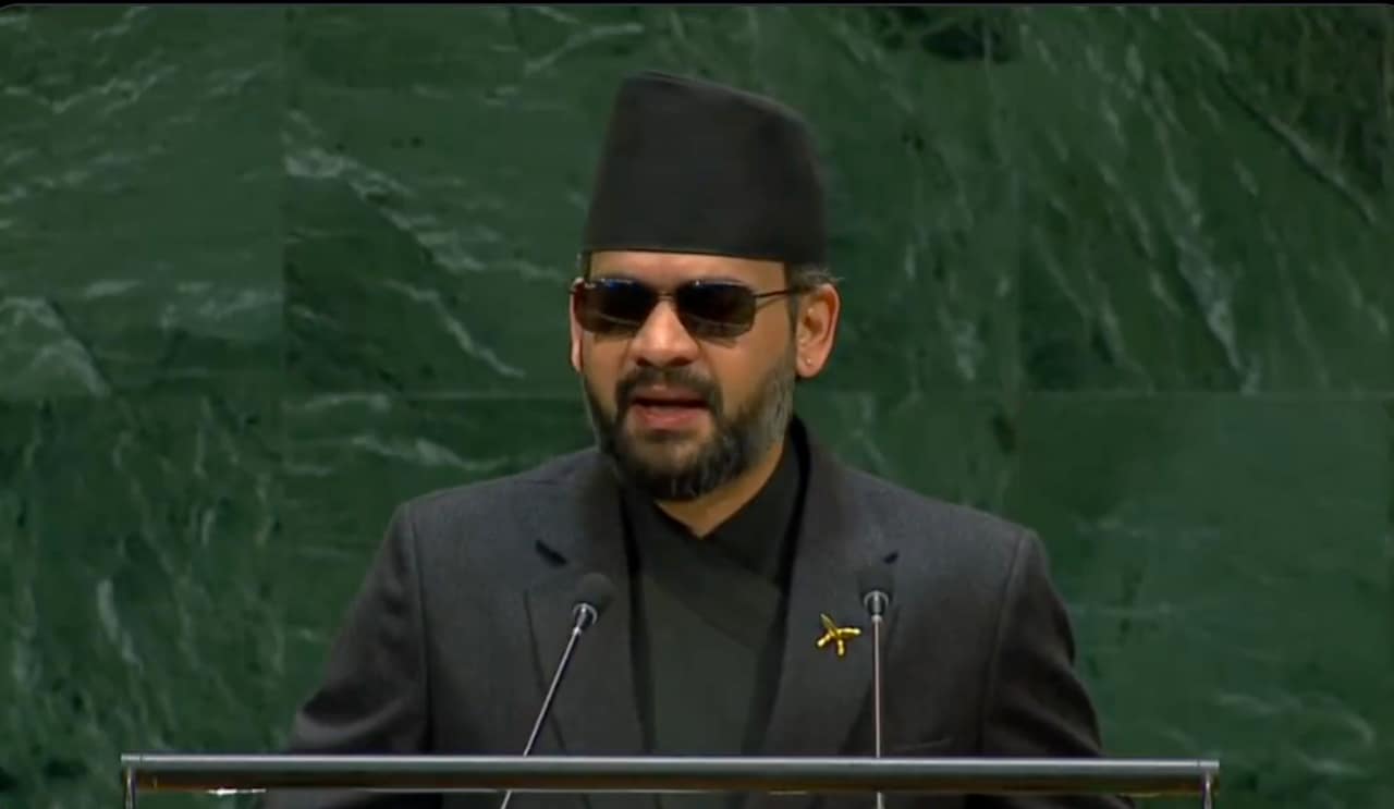 Climate change does not recognise borders: Nepal PM to UN Climate change does not recognise borders: Nepal PM to UN