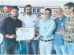 Bandipora Eye Camp: Over 140 screened, 12 referred for further treatment