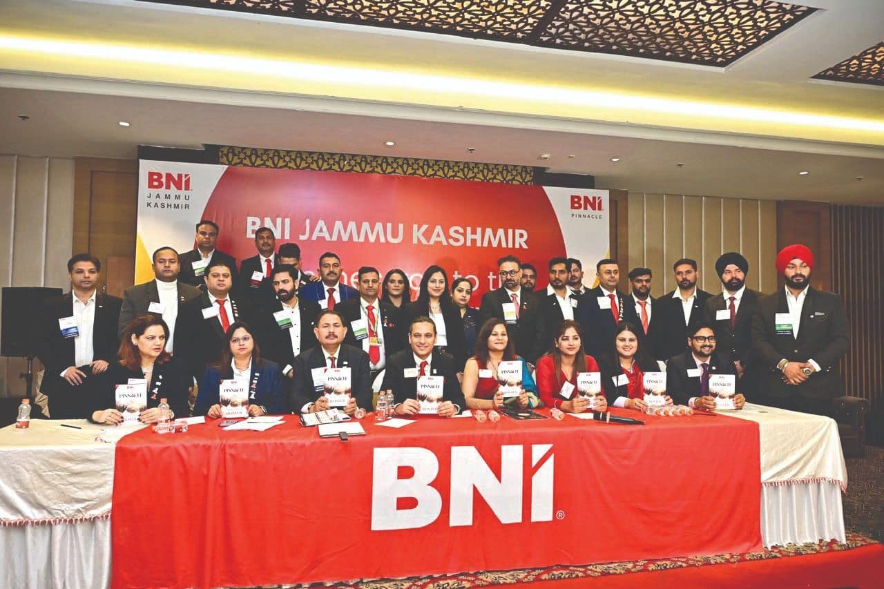 BNI launches its 7th chapter in J&K BNI launches its 7th chapter in J&K