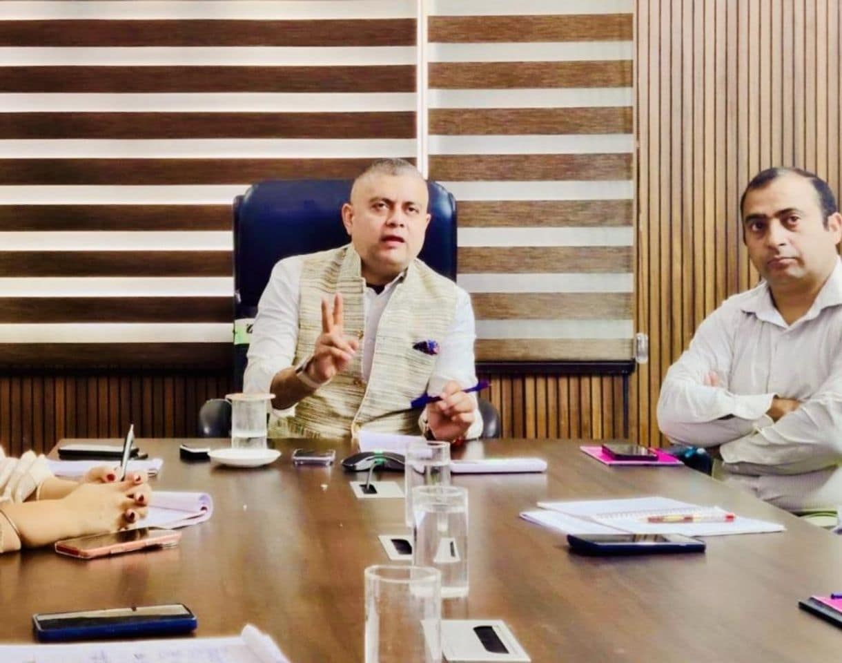 Amit Sharma reviews progress of DCHB under Census 2027 across all distts of J&K, Ladakh Amit Sharma reviews progress of DCHB under Census 2027 across all distts of J&K, Ladakh