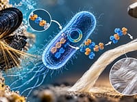 Scientists engineered bacteria to make stronger silk fibres using mussel protein fragments, boosting tensile strength by up to 345% |