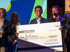 Meet Siddharth Vikram, the Massachusetts eighth grader who turned his brother’s car accident and recovery into an idea for a game-based rehabilitation app, winning a $25,000 national prize