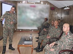 GOC Northern Command visits security formations in north Kashmir, reviews operational preparedness