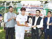 Winners, runner up teams felicitated with trophies, medals
