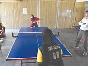 Inter-college women’s badminton, table tennis tournament begins at GCW Srinagar