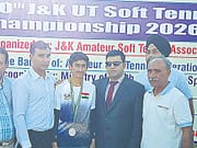 Mohammad Qais wins silver at J&K UT-level Soft Tennis Championship