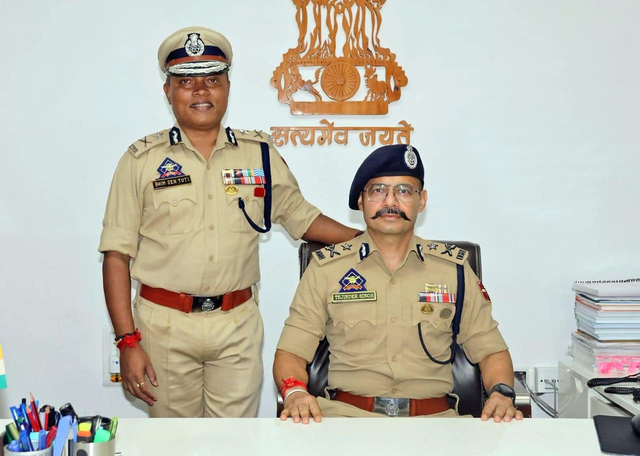 Tejinder Singh takes over as IGP Jammu zone Tejinder Singh takes over as IGP Jammu zone